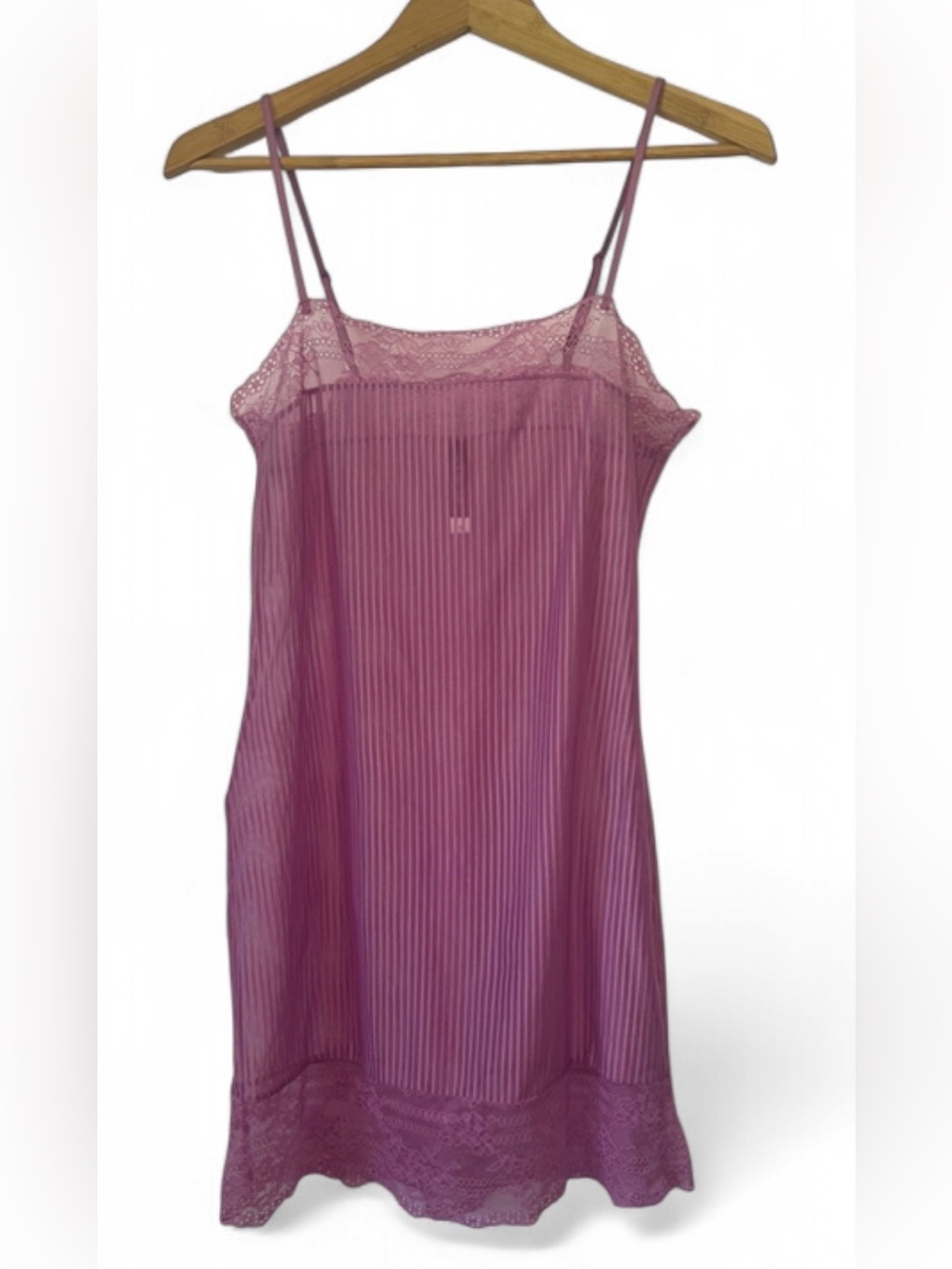 Purple Bodycon Floral Galloon Lace Slip Chemise  M Sexy Romantic Coquette